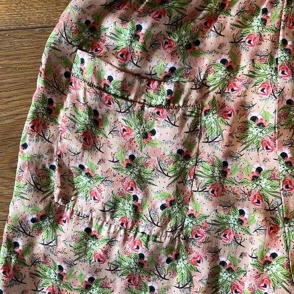 AQC silk wide leg elastic waistband pants - Picture 4 of 5